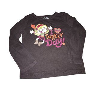 Jumping Beans 4T Thanksgiving Long Sleeve Shirt